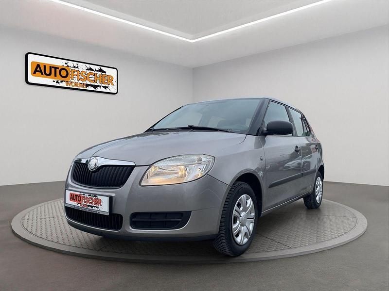 Gebraucht Skoda Fabia Classic 60 PS (44 kW) 2009 Bezova capuccino/capuccino bei Kleinwagen