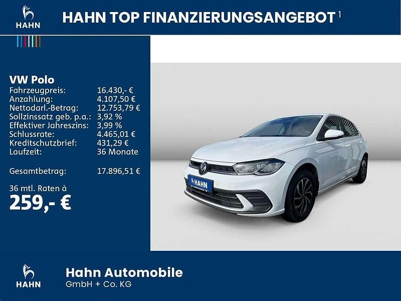 Gebraucht VW Polo Life 80 PS (58 kW) 2022 Pure white Limousine