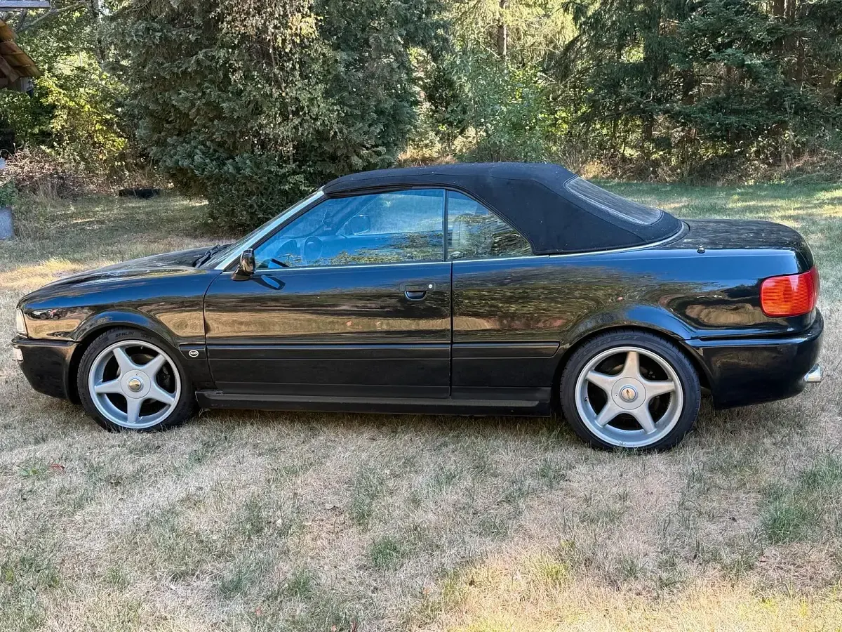 Gebraucht Audi 80 133 PS (97 kW) 1992 Schwarz Cabrio