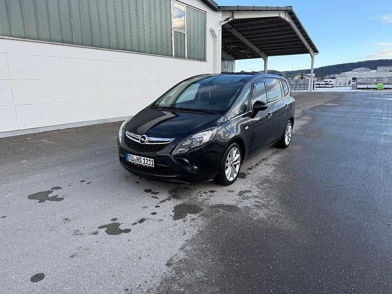 Schwarz Gebraucht 2012 Opel Zafira Tourer Sport Van / Kleinbus | 4.500 € (Guter Preis) - Bild 1/4