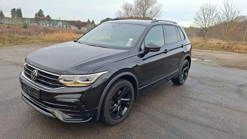 Schwarz Gebraucht 2022 VW Tiguan R-line SUV | 23.950 € (Superpreis) - Bild 1/4
