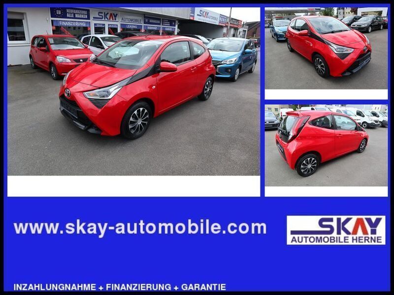 Rot Gebraucht 2018 Toyota Aygo X-play Kleinwagen | 7.999 € (Fairer Preis) - Bild 1/4