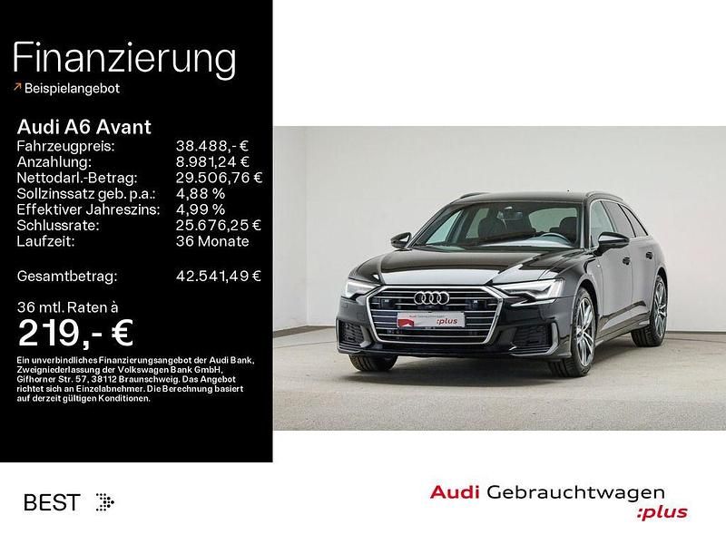 Gebraucht Audi A6 Sport 204 PS (150 kW) 2023 Mythosschwarz metallic (metallic) Kombi