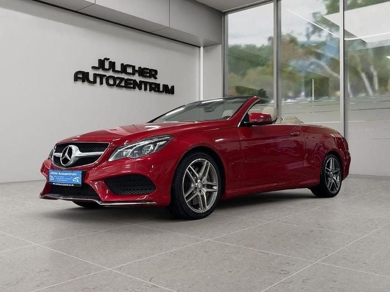 Gebraucht Mercedes E500 AMG line 408 PS (300 kW) 2014 Rot Cabrio