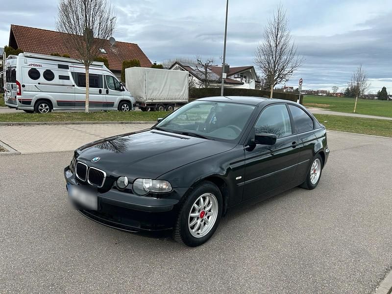 Gebraucht BMW 316 2002 Schwarz Coupé