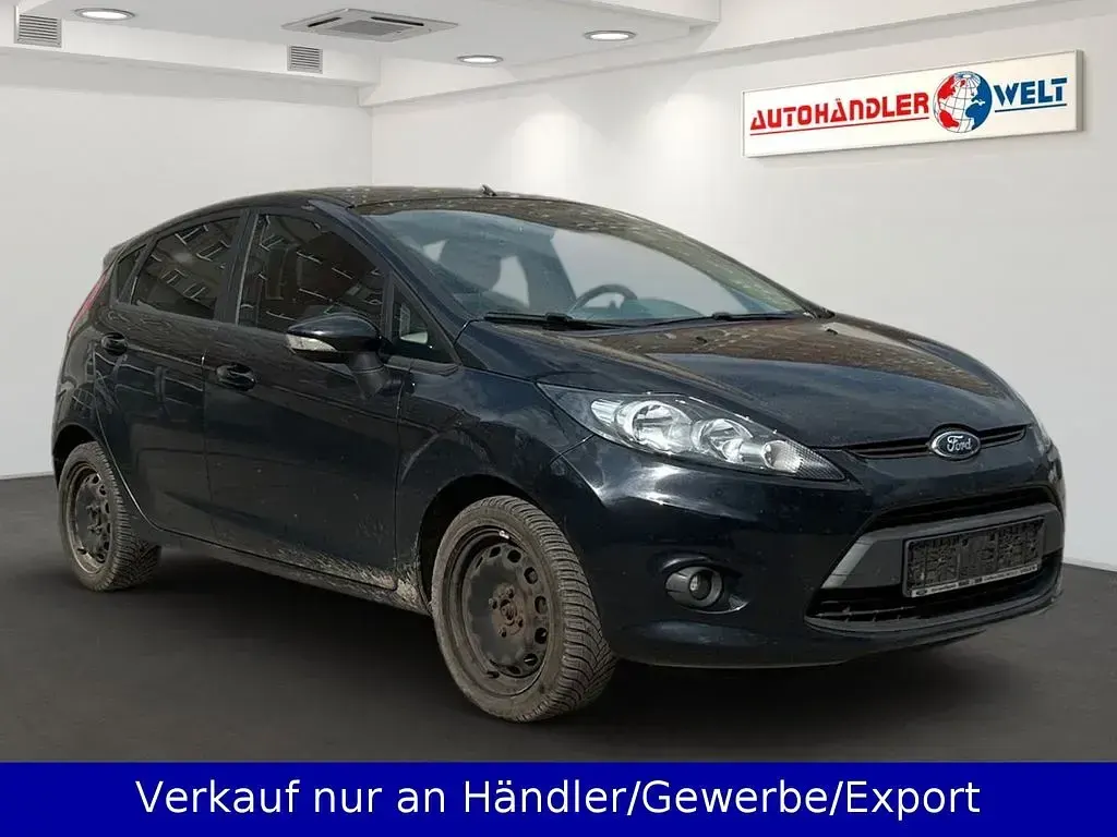 Gebraucht Ford Fiesta 82 PS (60 kW) 2011 Schwarz Limousine
