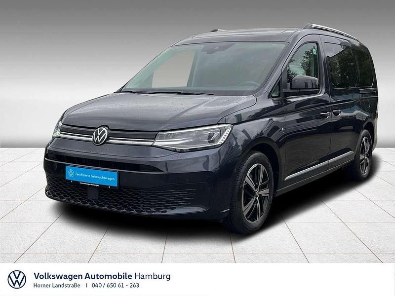 Starlight blue metallic Gebraucht 2022 VW Caddy Style Van / Kleinbus | 29.900 € (Fairer Preis) - Bild 1/4