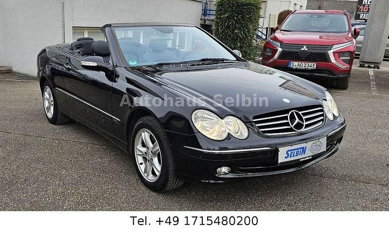 Schwarz Gebraucht 2005 Mercedes CLK200 Avantgarde Cabrio | 6.500 € (Fairer Preis) - Bild 1/4