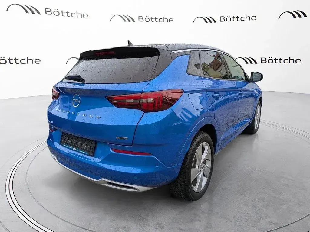 Gebraucht Opel Grandland X Elegance 181 PS (133 kW) 2024 Blau/metallic lackierung drei schichten perlglänzend SUV