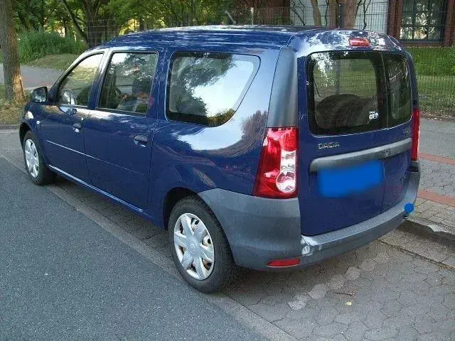 Gebraucht Dacia Logan MCV 75 PS (55 kW) 2009 Blau Kombi