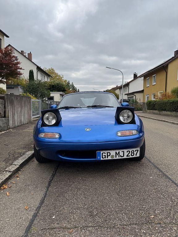 Gebraucht Mazda MX5 131 PS (96 kW) 1991 Blau Cabrio