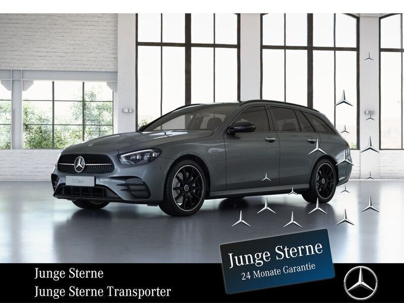 Grau Gebraucht 2024 Mercedes E220 AMG Kombi | 52.988 € (Teuer) - Bild 1/4