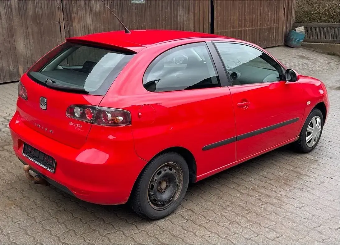 Gebraucht Seat Ibiza 86 PS (63 kW) 2008 Rot Kleinwagen