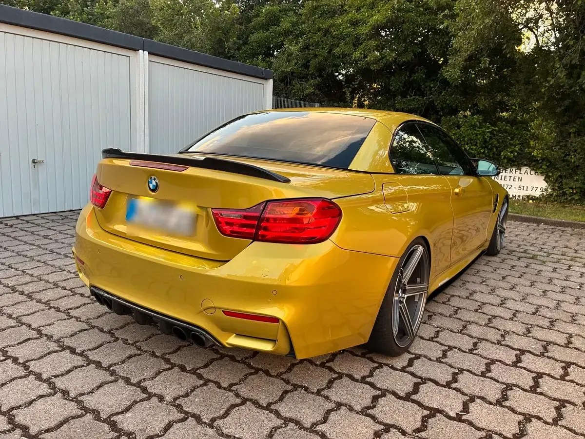 Gebraucht BMW M4 Cabriolet 500 PS (367 kW) 2016 Gelb Cabrio