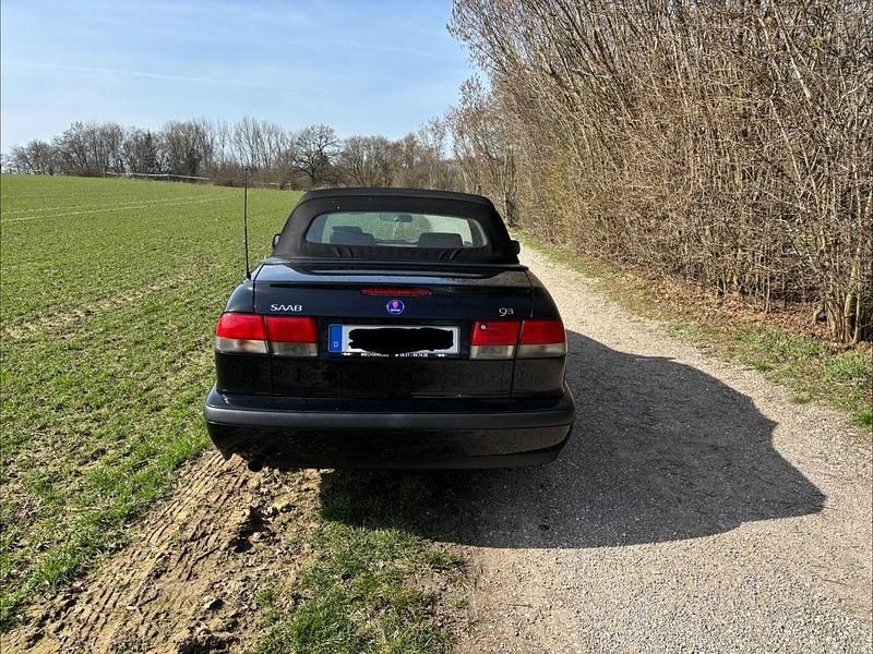 Gebraucht Saab 9-3 Cabriolet 154 PS (113 kW) 2000 Schwarz Cabrio