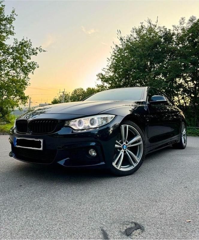 Schwarz Gebraucht 2015 BMW 428 Gran Coupé M Sport Coupé | 19.500 € (Teuer) - Bild 1/4