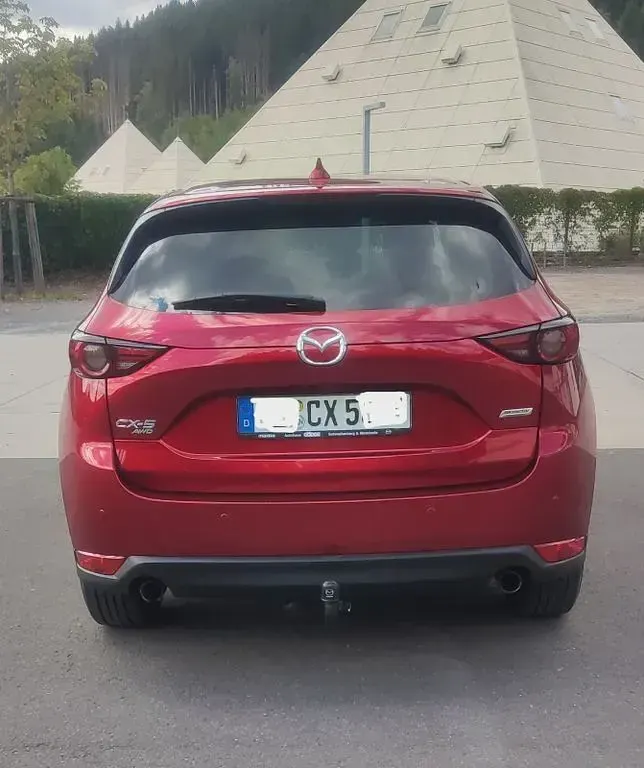Gebraucht Mazda CX-5 Exclusive-Line 160 PS (117 kW) 2018 Rot SUV