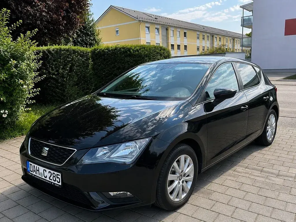 Gebraucht Seat Leon ST 110 PS (80 kW) 2014 Schwarz Kombi