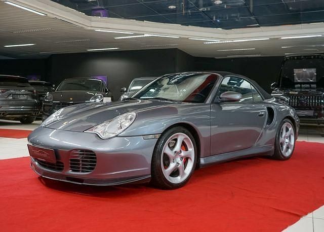 Grau Gebraucht 2004 Porsche 996 Turbo Cabrio | 64.900 € (Superpreis) - Bild 1/4