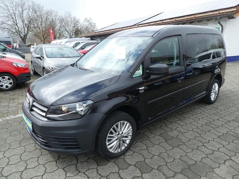 Gebraucht VW Caddy Maxi 125 PS (91 kW) 2018 Schwarz Van / Kleinbus