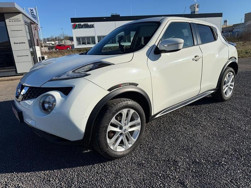 Gebraucht Nissan Juke Acenta 116 PS (85 kW) 2017 Weiß SUV