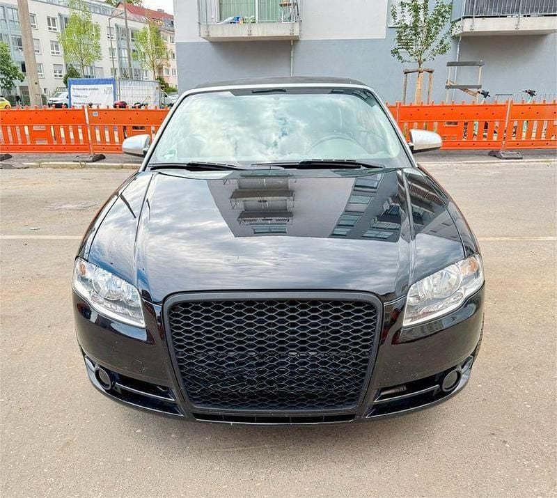 Schwarz Gebraucht 2008 Audi A4 Cabriolet Cabrio | 6.500 € (Superpreis) - Bild 1/4