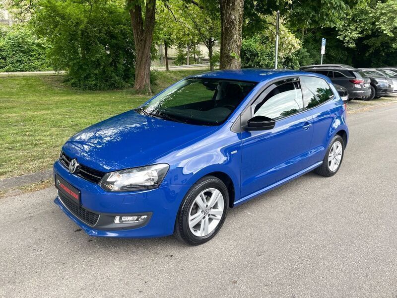 Blau Gebraucht 2012 VW Polo Match Kleinwagen | 5.900 € (Fairer Preis) - Bild 1/4
