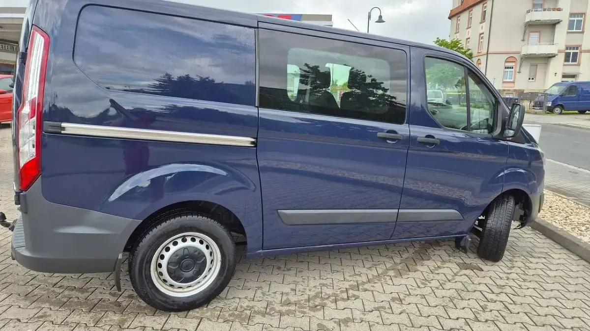 Gebraucht Ford Transit Custom Basis 101 PS (74 kW) 2014 Blau Van
