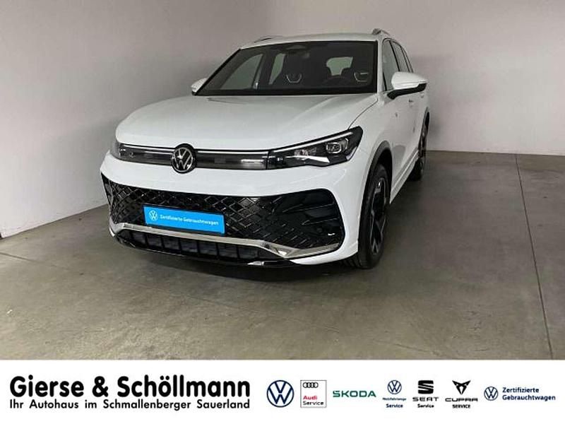 0q pure white Gebraucht 2025 VW Tiguan R-line SUV | 48.350 € (Fairer Preis) - Bild 1/4