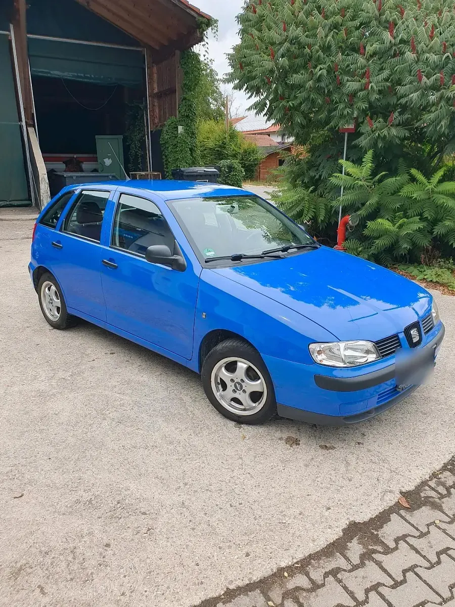 Gebraucht Seat Ibiza 75 PS (55 kW) 2002 Blau Kleinwagen