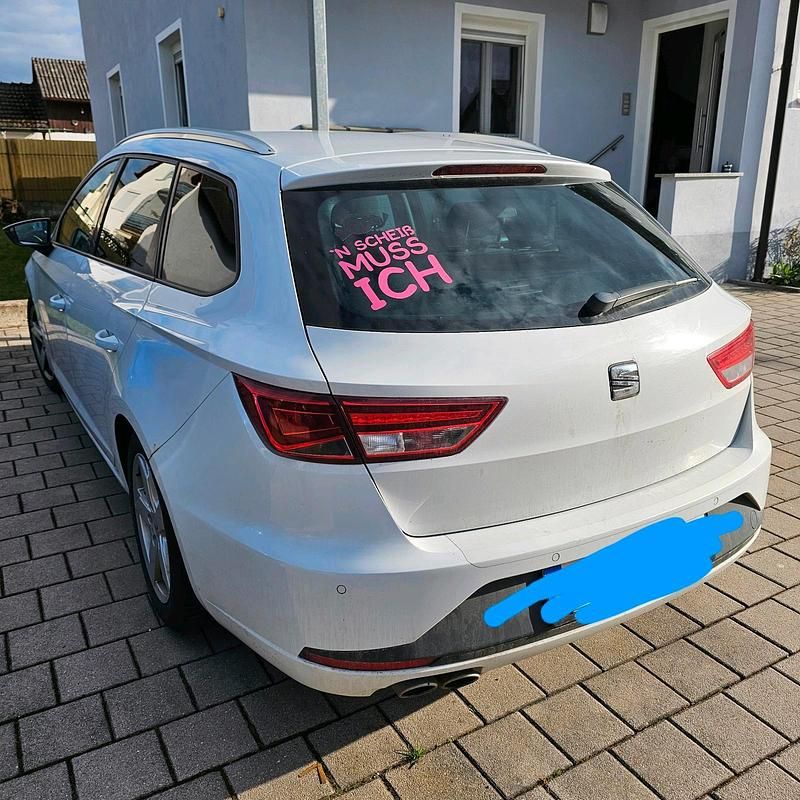 Gebraucht Seat Leon FR 184 PS (135 kW) 2014 Weiß Kombi