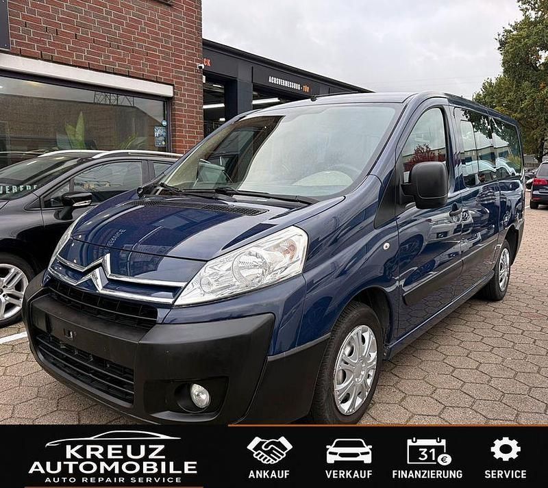 Blau Gebraucht 2009 Citroën Jumpy Comfort Van / Kleinbus | 12.980 € - Bild 1/4