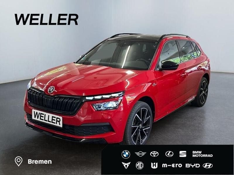 Rot Gebraucht 2021 Skoda Kamiq Monte Carlo SUV | 23.980 € (Fairer Preis) - Bild 1/3