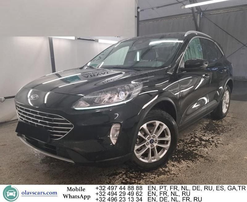 Schwarz Gebraucht 2022 Ford Kuga Titanium SUV | 16.335 € (Superpreis) - Bild 1/4