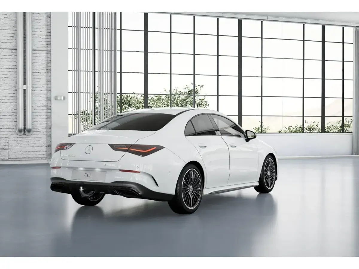 Gebraucht Mercedes CLA200 AMG 150 PS (110 kW) 2025 Unilack polarweiß Coupé