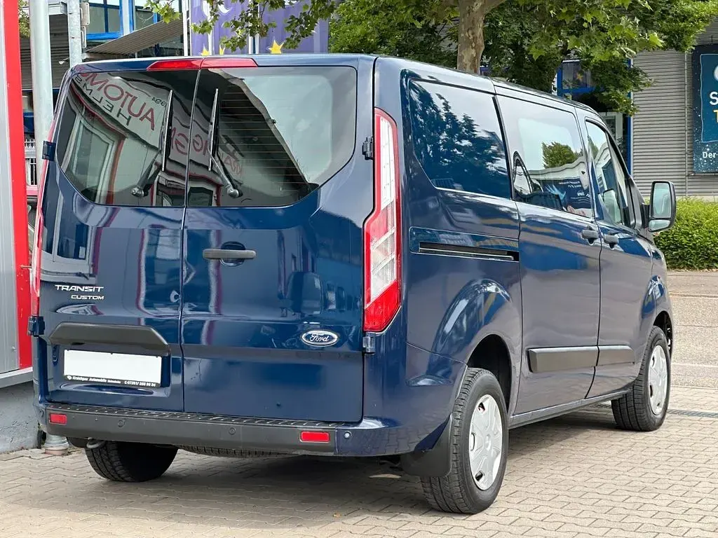 Gebraucht Ford Transit Custom 105 PS (77 kW) 2022 Blau Van / Kleinbus