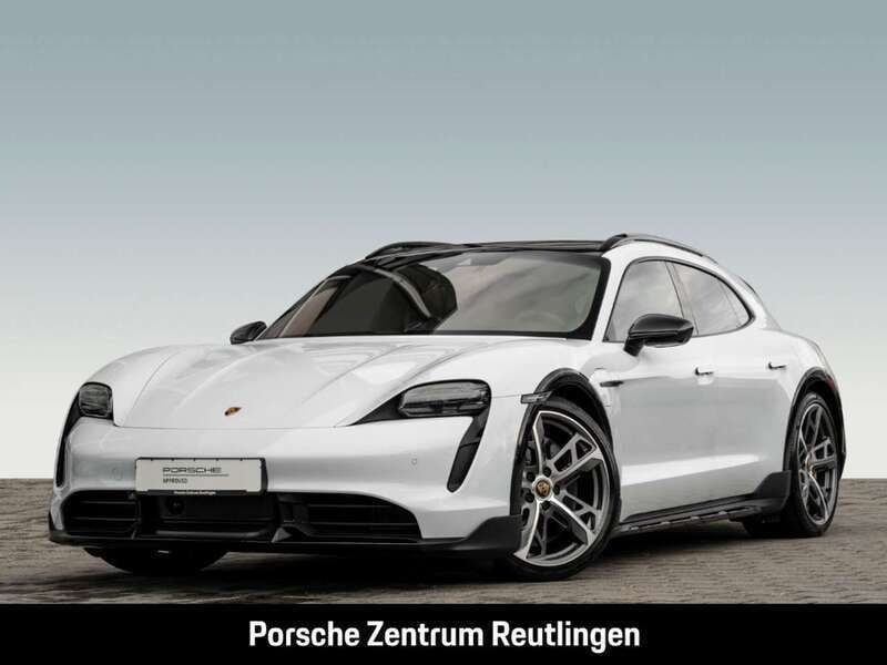 Carraraweißmetallic Gebraucht 2021 Porsche Taycan Turbo S Cross Turismo Limousine | 95.630 € (Guter Preis) - Bild 1/4