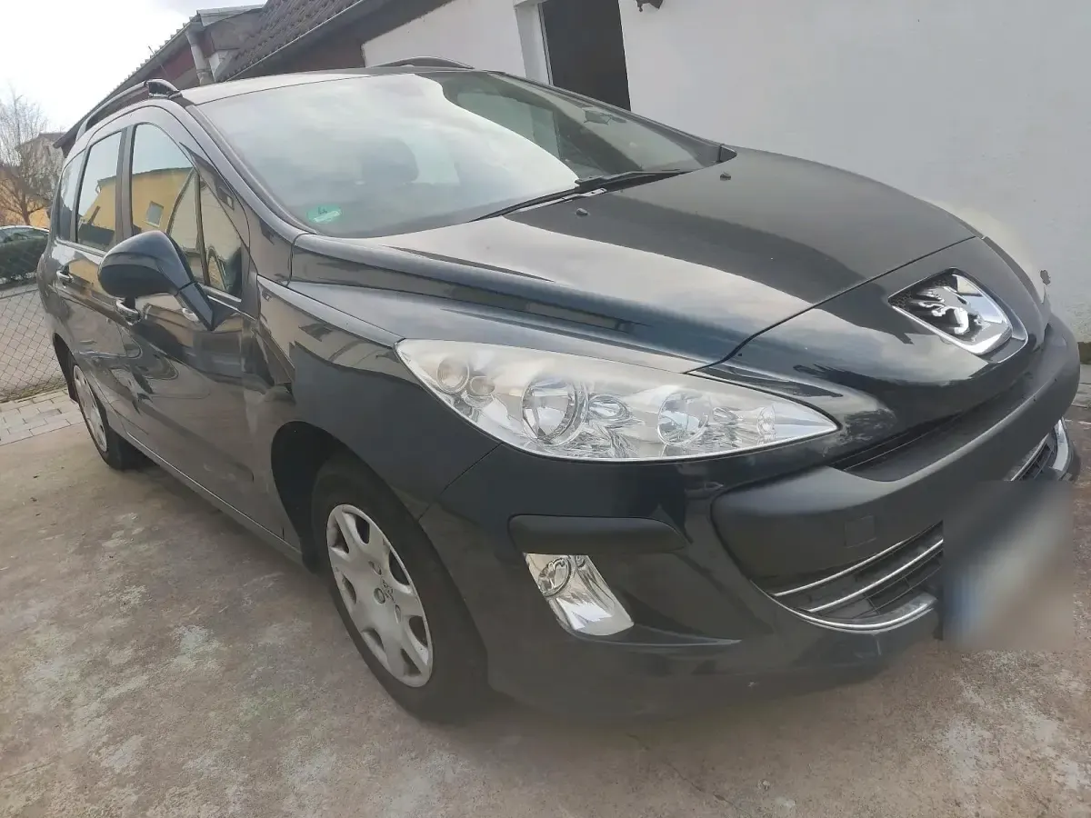 Gebraucht Peugeot 308 95 PS (69 kW) 2009 Schwarz Kombi