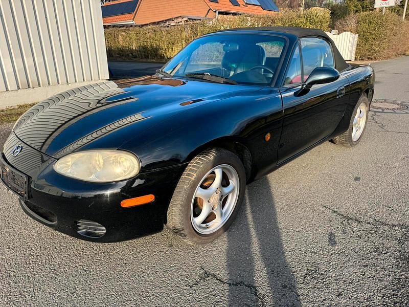Gebraucht Mazda MX5 110 PS (80 kW) 2004 Schwarz Cabrio