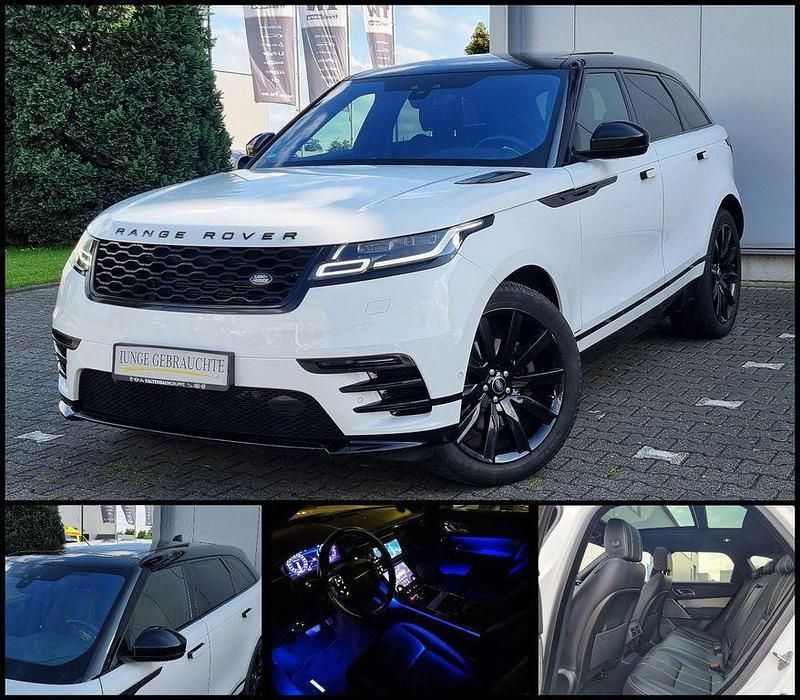 Weiß Gebraucht 2019 Land Rover Range Rover Velar R-Dynamic SUV | 32.890 € (Fairer Preis) - Bild 1/4