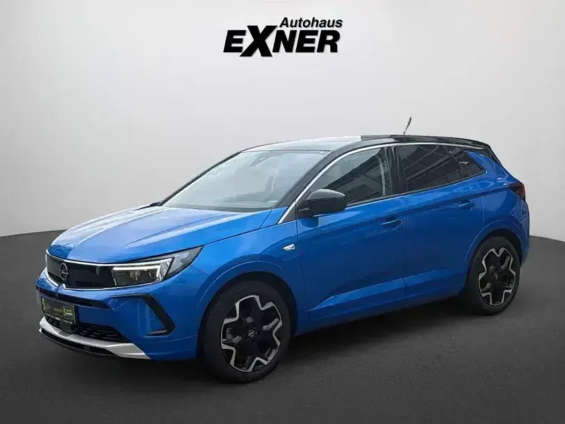 Gebraucht Opel Grandland X Elegance 131 PS (96 kW) 2023 Vertico blau / dach schwarz SUV