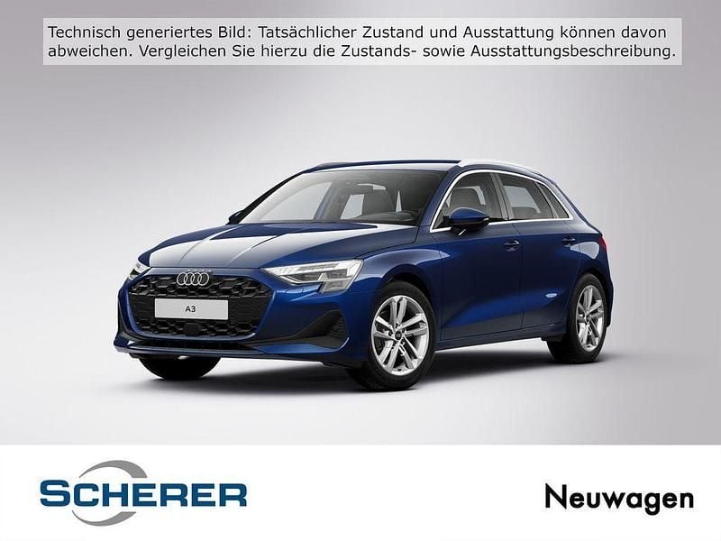 Blau Neu 2025 Audi A3 Sport Limousine | 29.970 € (Superpreis) - Bild 1/4