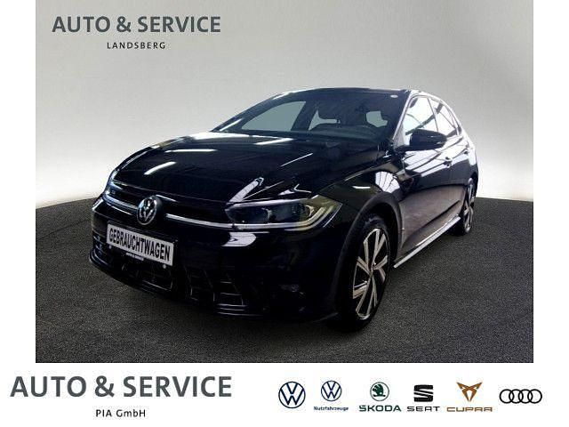 2t deep black perleffekt Gebraucht 2024 VW Polo R-line Limousine | 25.490 € (Fairer Preis) - Bild 1/4