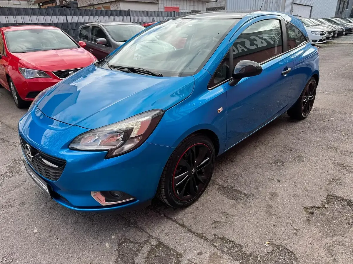 Gebraucht Opel Corsa Color Edition 101 PS (74 kW) 2015 Blau Kleinwagen