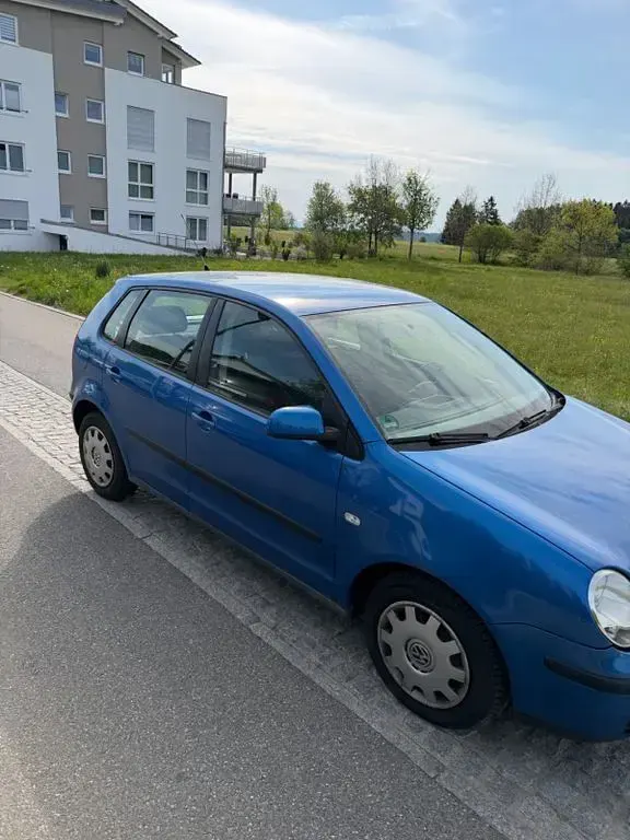 Gebraucht VW Polo Basis 75 PS (55 kW) 2004 Blau Kleinwagen