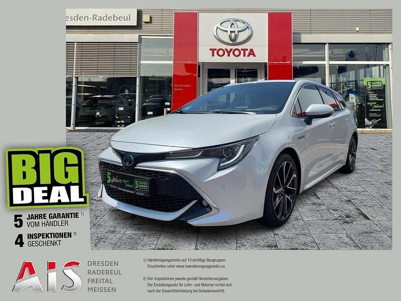 White pearl cs Gebraucht 2020 Toyota Corolla Lounge Kombi | 22.150 € (Fairer Preis) - Bild 1/3