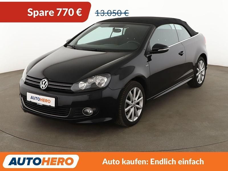 Gebraucht VW Golf Cabriolet LOUNGE 105 PS (77 kW) 2016 Schwarz Cabrio