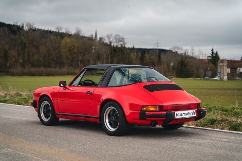 Gebraucht Porsche 911 218 PS (160 kW) 1987 Rot Cabrio
