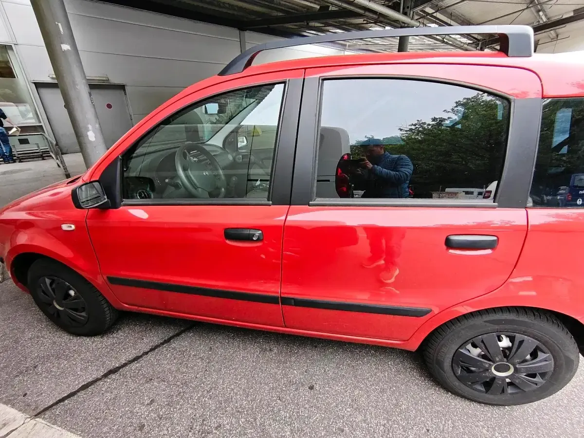 Gebraucht Fiat Panda Dynamic 60 PS (44 kW) 2007 Rot Kleinwagen