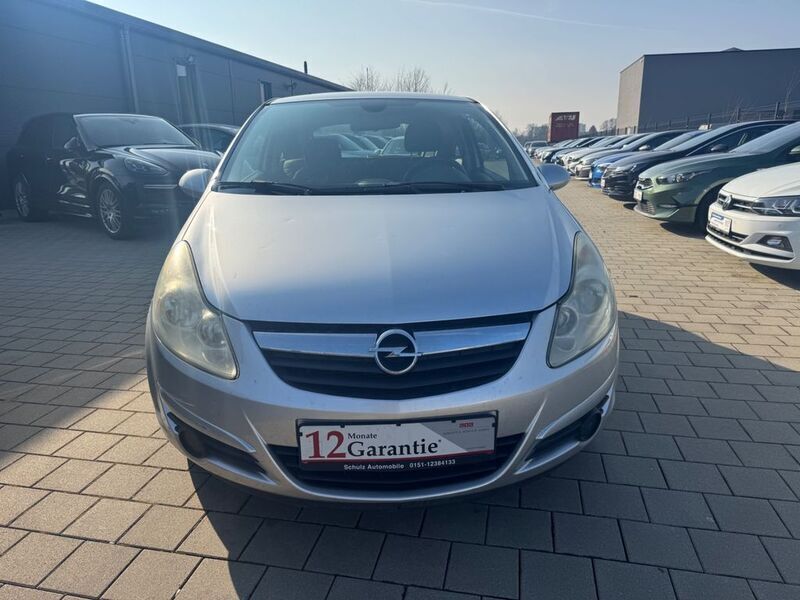 Gebraucht Opel Corsa Edition 90 PS (66 kW) 2008 Silber Kleinwagen